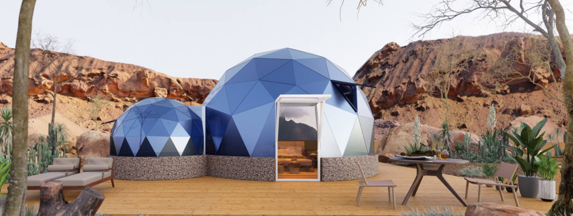 裕安区球形智能光伏玻璃星空房